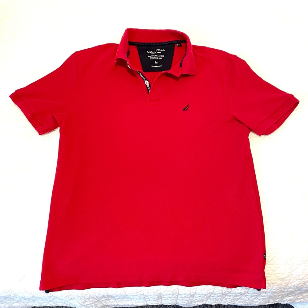 Men’s Nautica Red Polo Shirt!